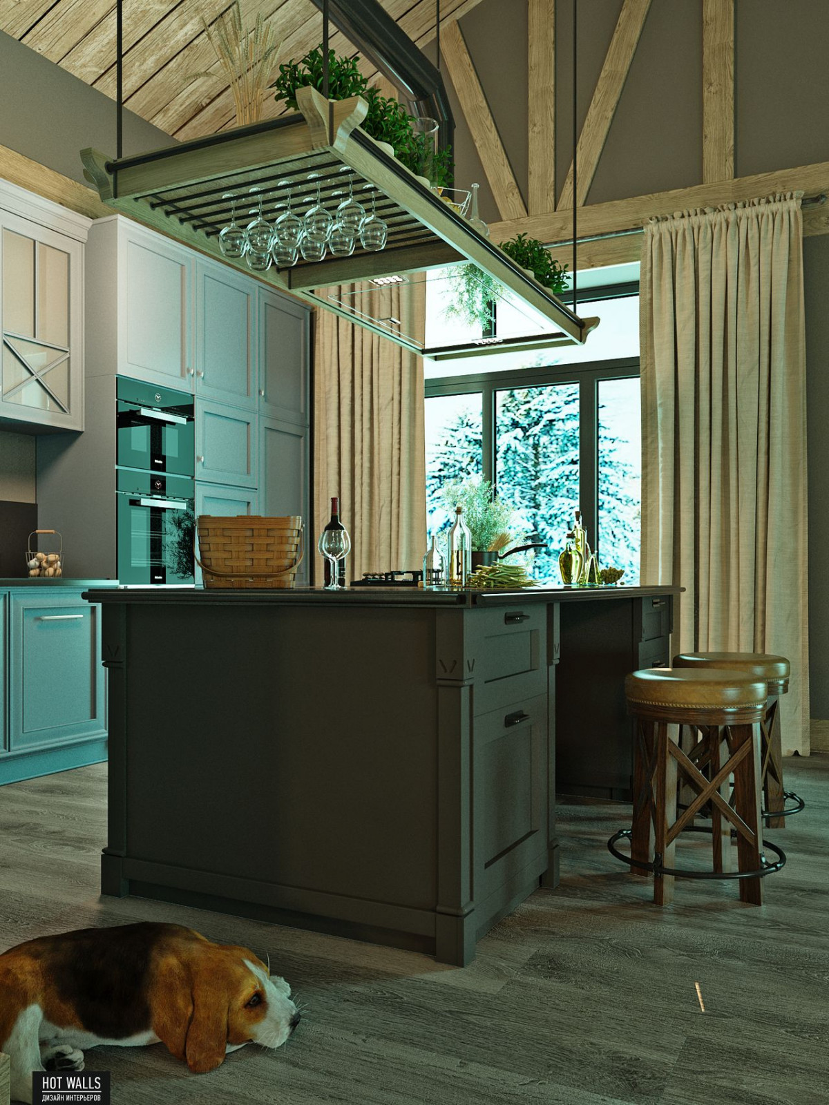 Родные просторы — Шале