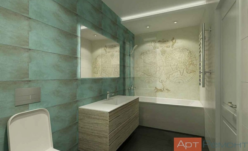 Дизайн-проект однокомнатной квартиры ул. Хорошевское Шоссе