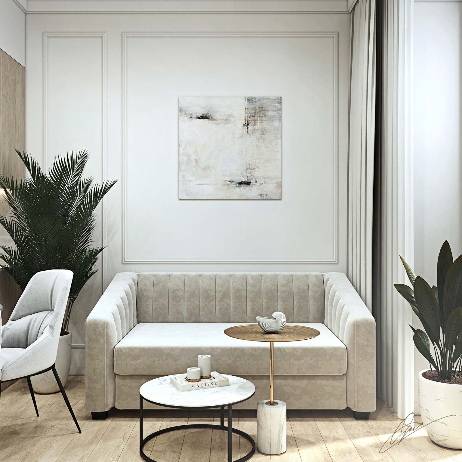 Трёхкомнатная квартира в ЖК "Discovery Park"