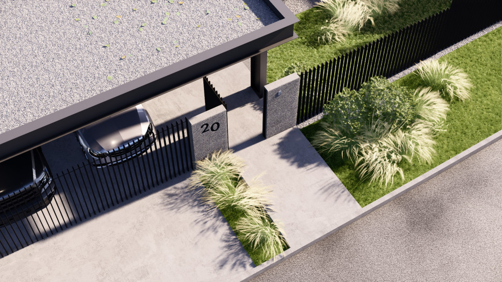 Жилой дом в современном стиле. 250 кв.м