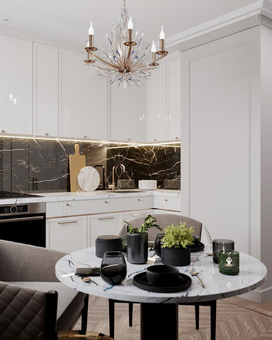 Стильная квартира 60 кв. м