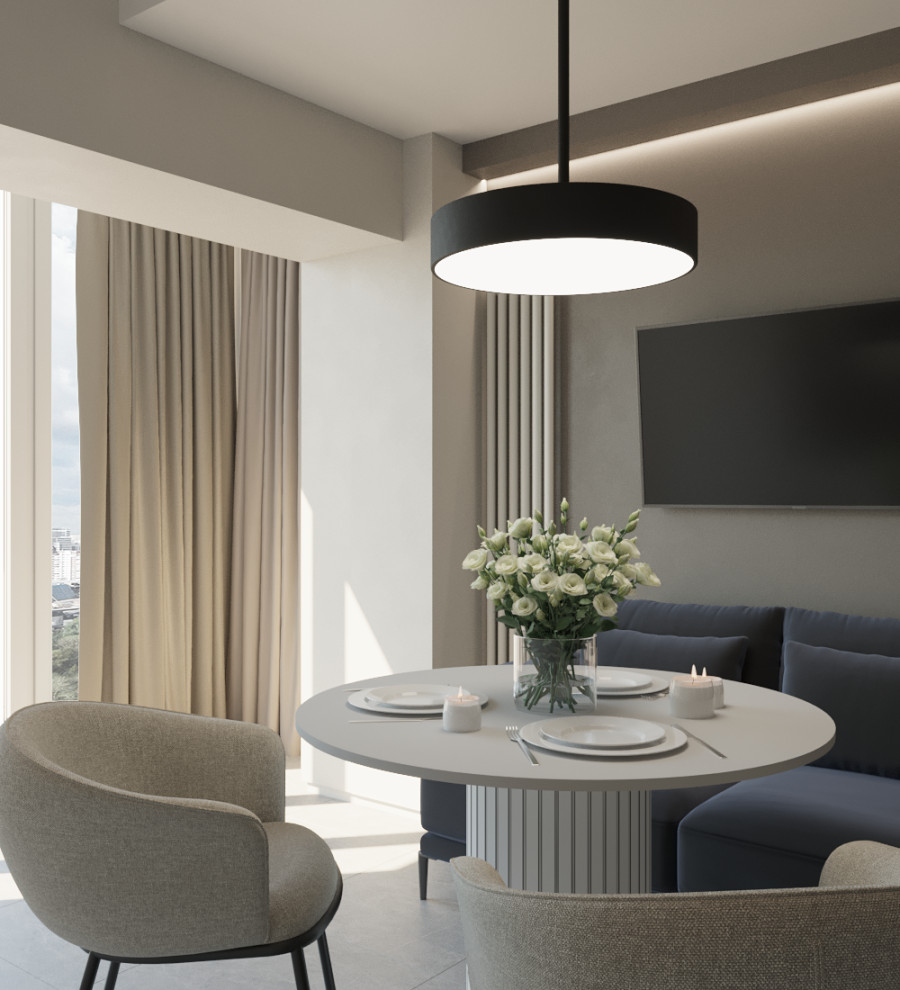 Квартира для холостяка в современном стиле