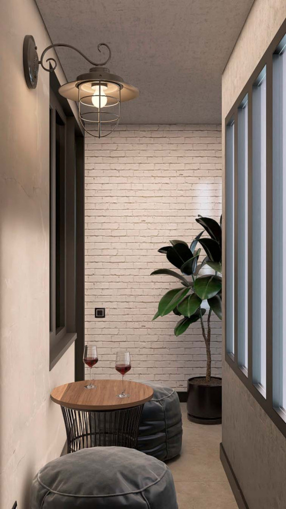 Бюджетный лофт для холостяка