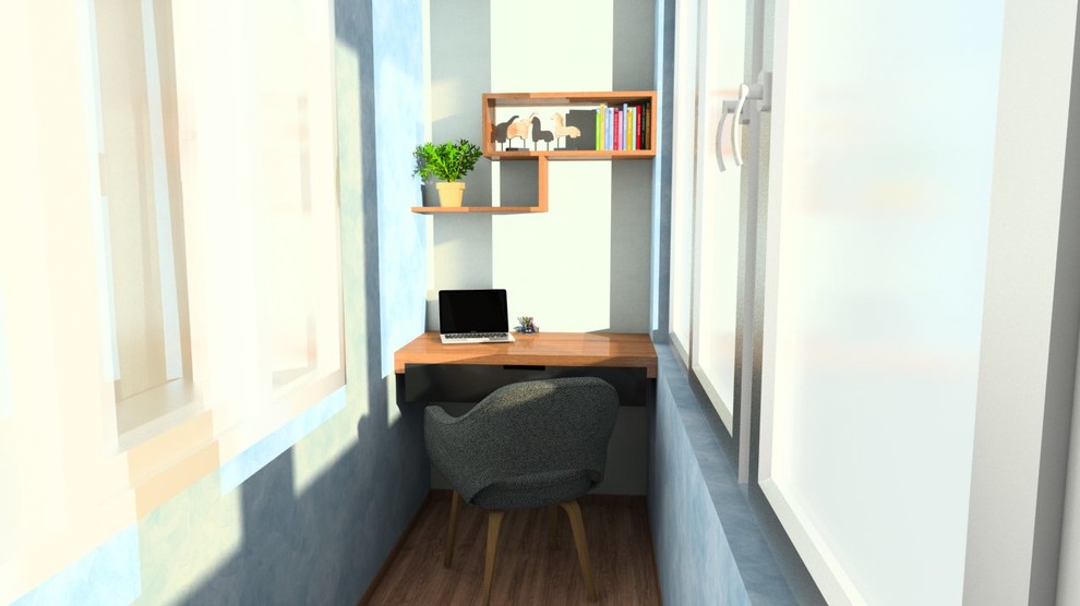 Обложка проекта: Визуализация балкона