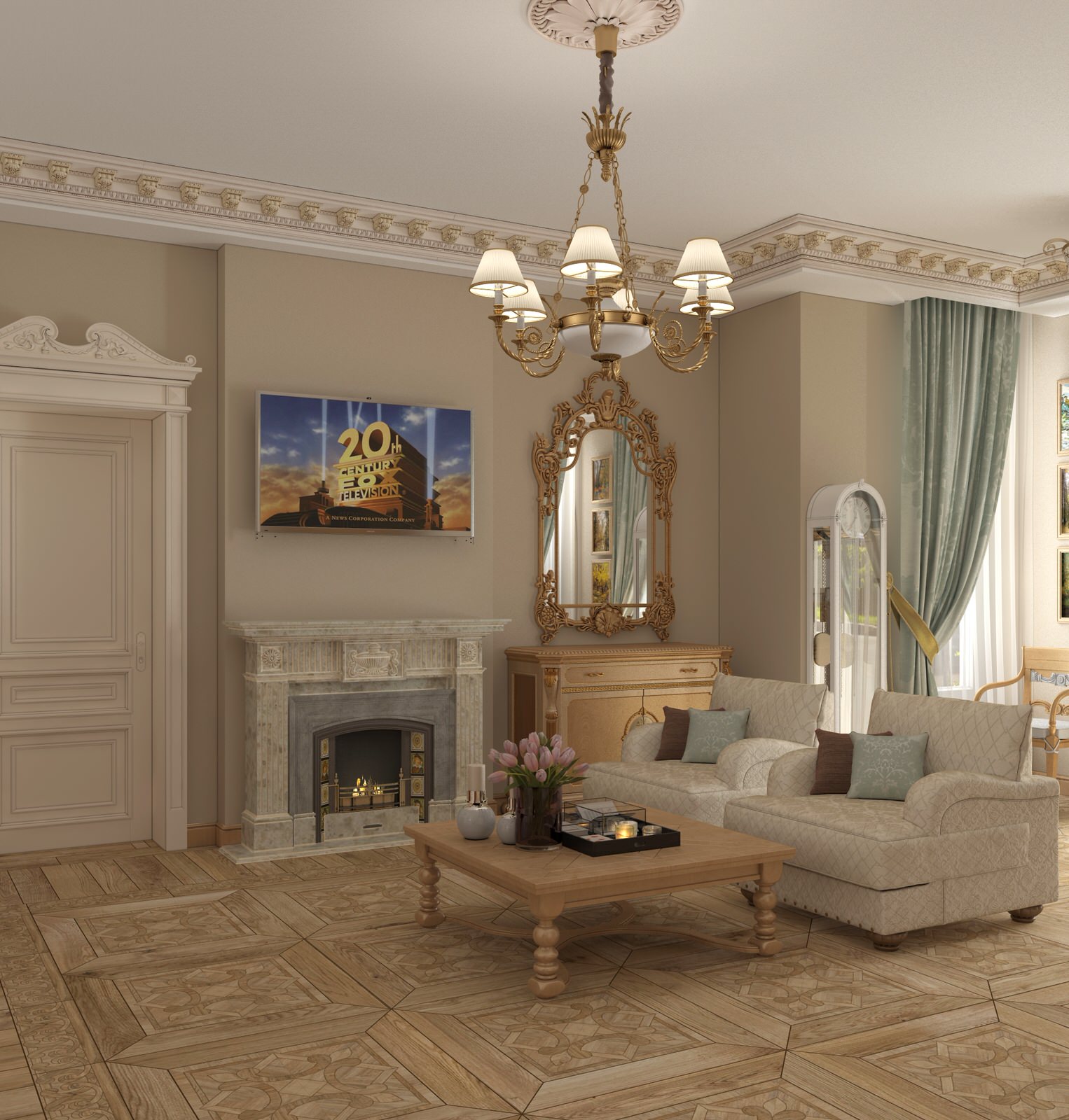 Дом в классическом