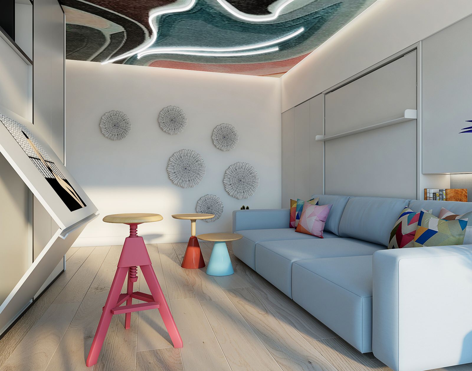 Комната для гостей. Мастерская. Таунхаус в ЖК "Парк Авеню"