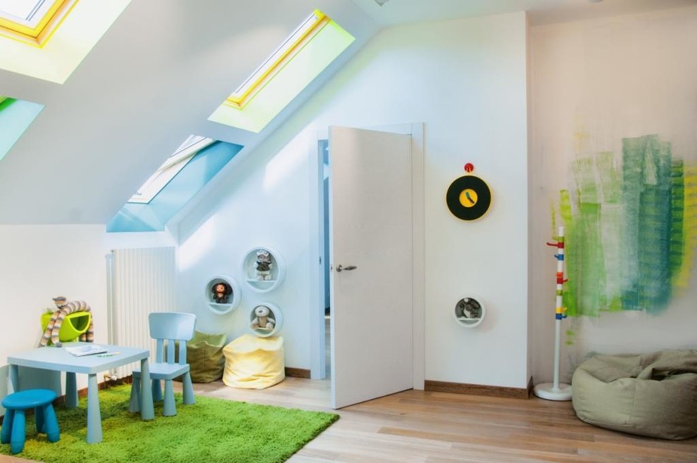 Интерьер двухуровневой квартиры