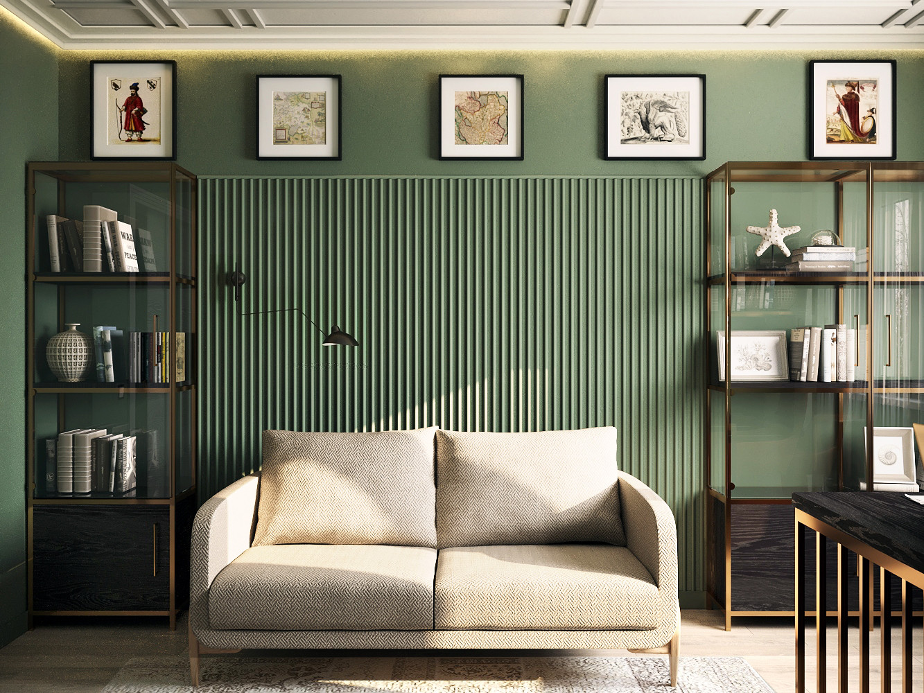 Обложка проекта: Кабинет для интеллектуала