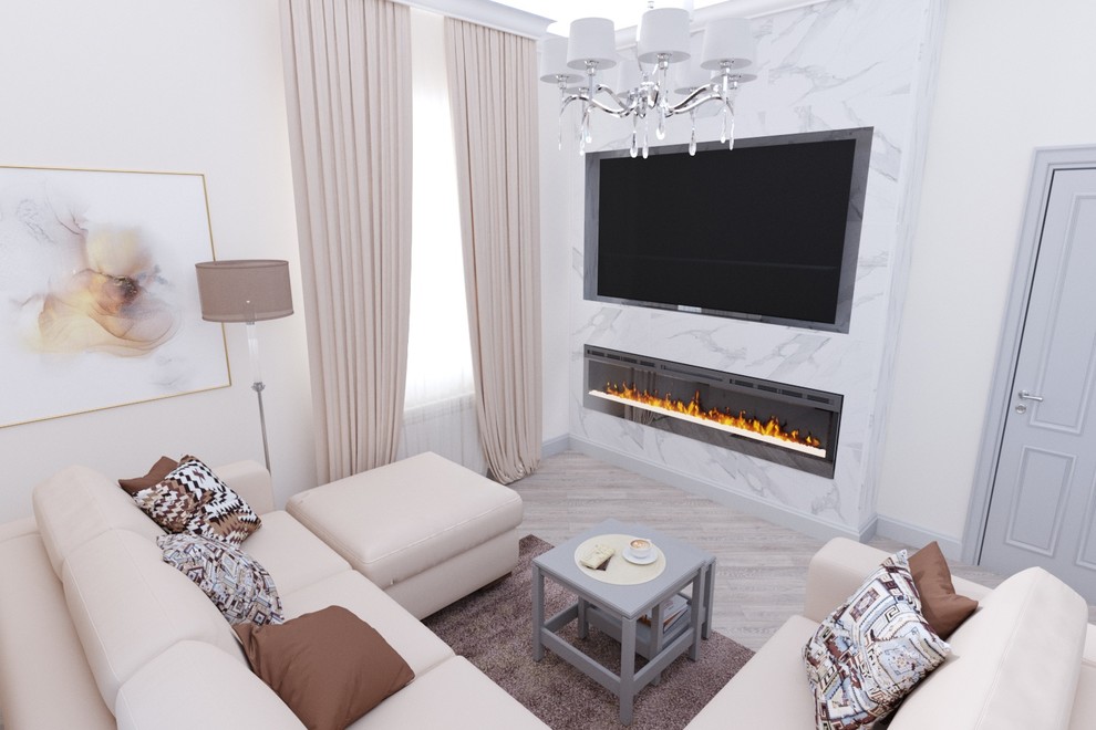 кухня гостиная в стиле классическом стиле