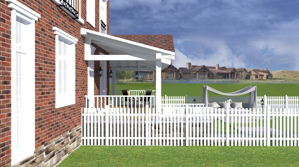 Таунхаус 190 кв.м, Пристройка веранды 70 кв.м