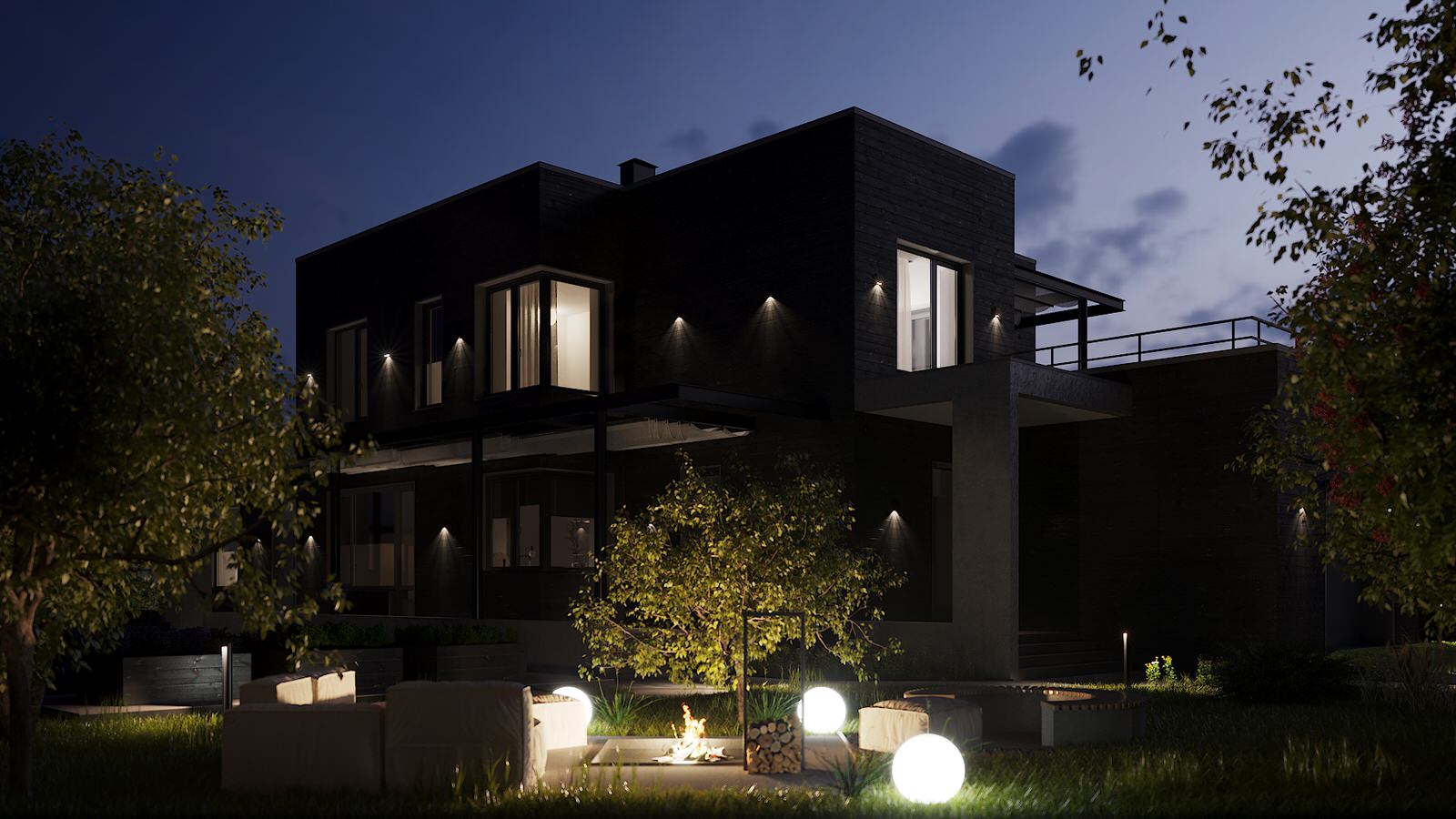 Частный жилой дом в Красноярске