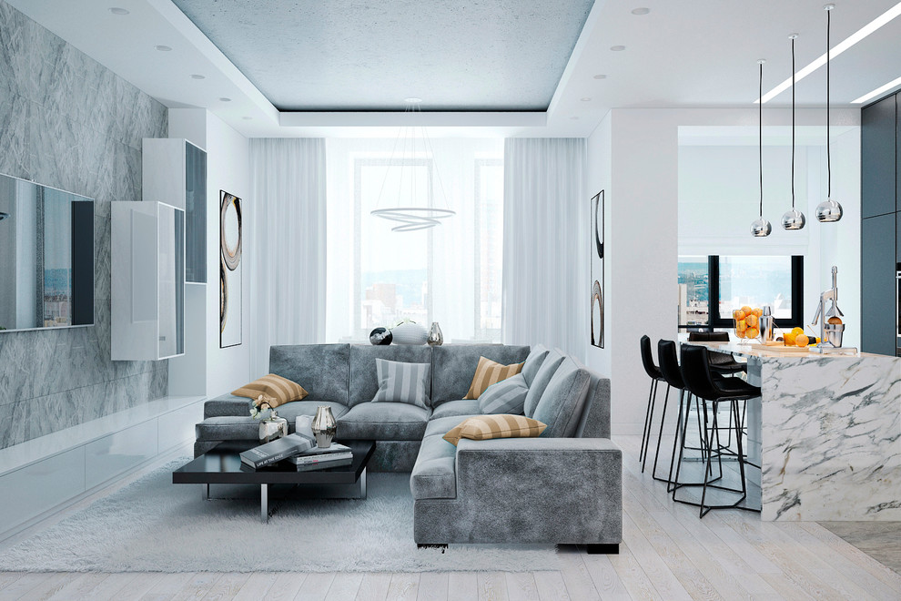 Квартира. Москва. 115 кв.м. ЖК Квартал 38А. Современный стиль.