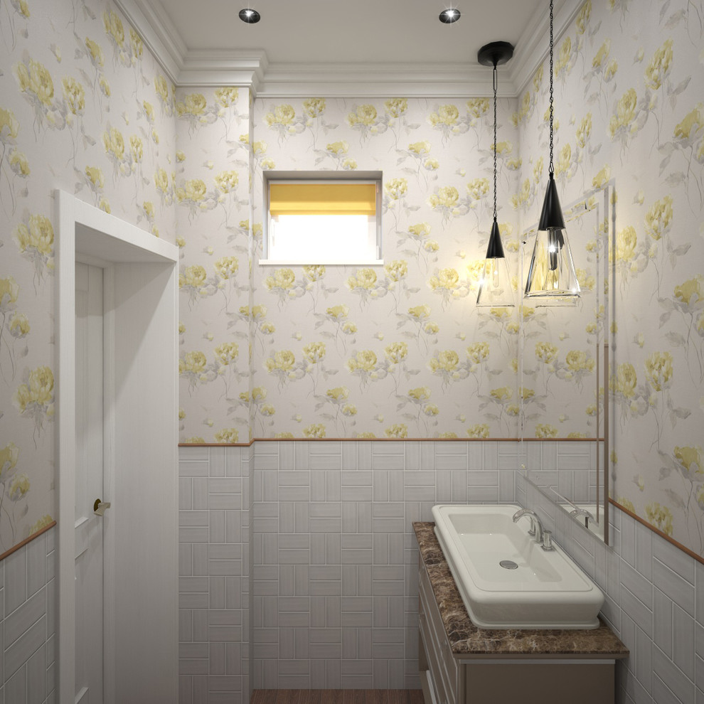 Элегантная неоклассика в интерьере загородного дома под Уфой  "Горький мёд"