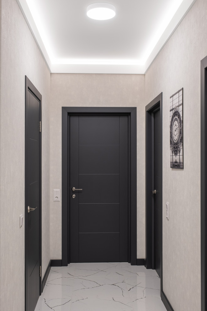 Обложка проекта: Квартира в цвете антрацит