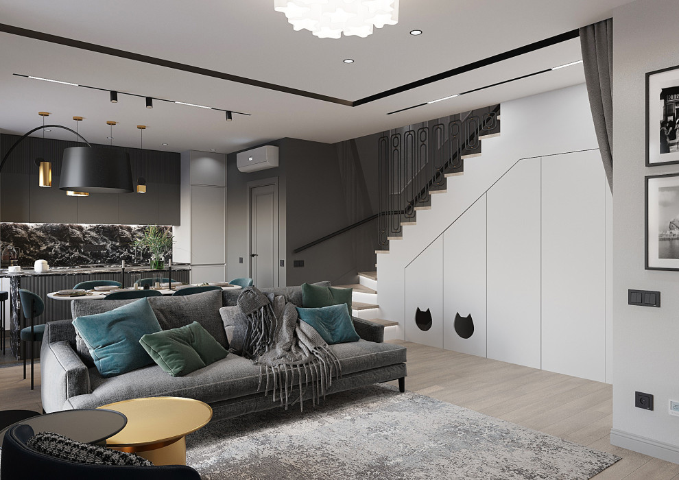 Шикарная квартира в 2 уровня