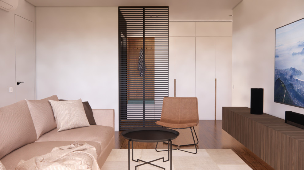 Минимализм в трёхкомнатной квартире