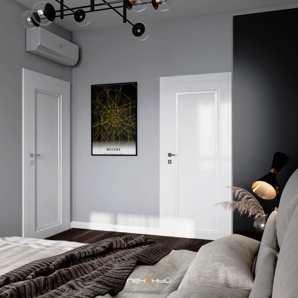 Мужская квартира с отделкой от застройщика