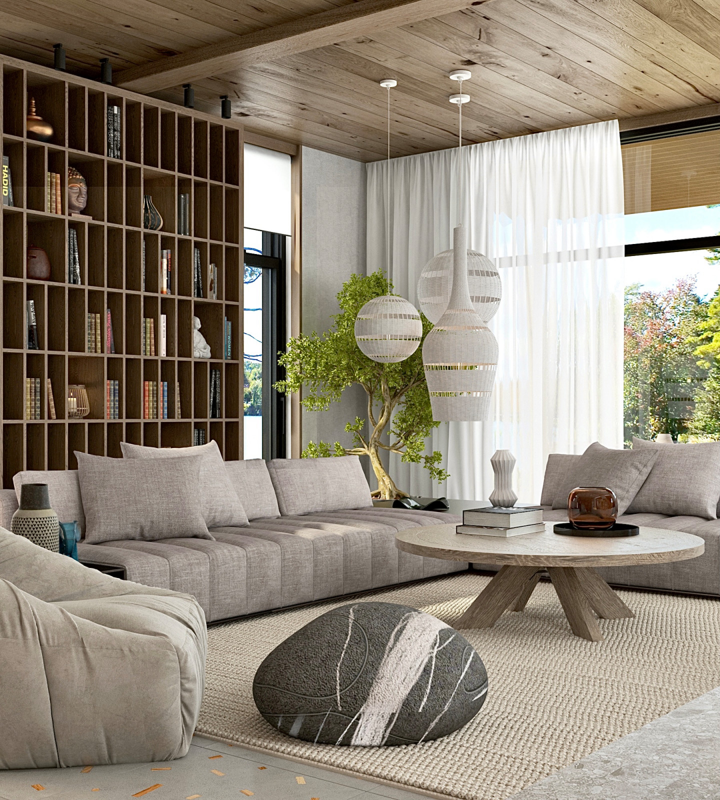 Дизайн проект интерьера загородного дома в Саратове