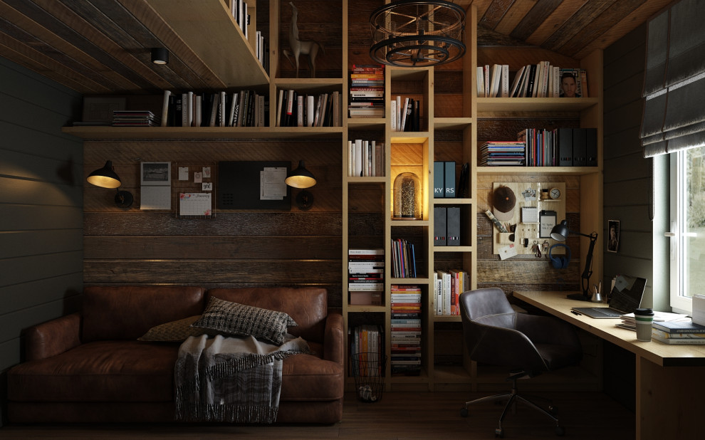 Загородный дом из бруса в Тверской области.