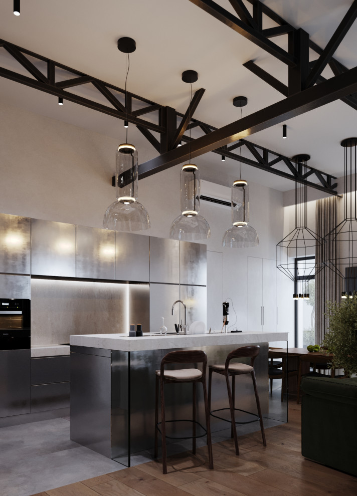 Квартира для холостяка с видом на горы