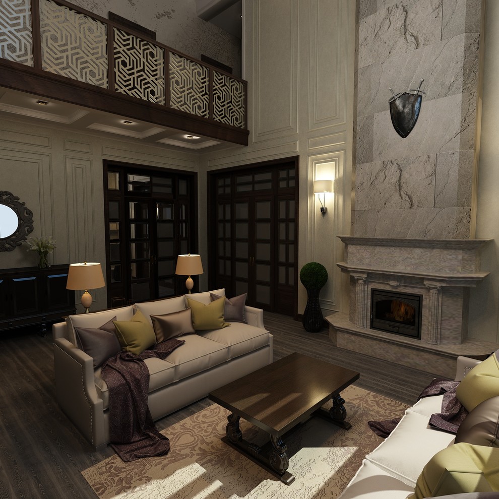 Дизайн интерьера в американском стиле.