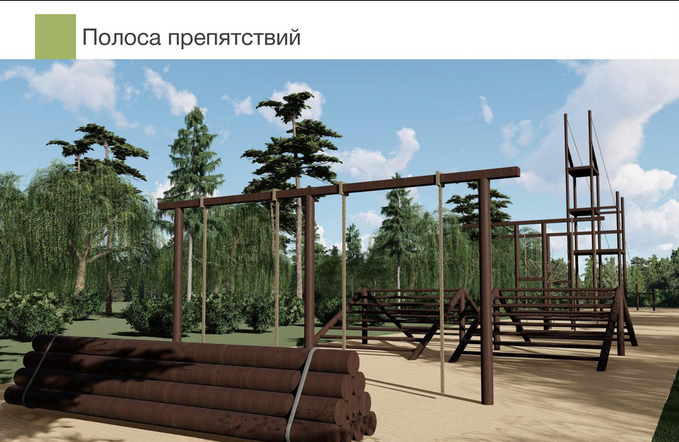 Эскизы проекта зоны отдыха