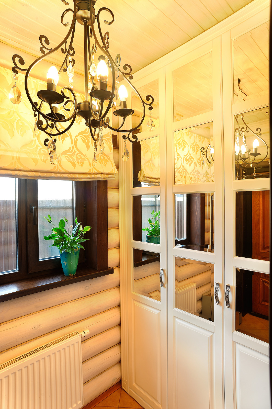 Бревенчатый дом для гостей