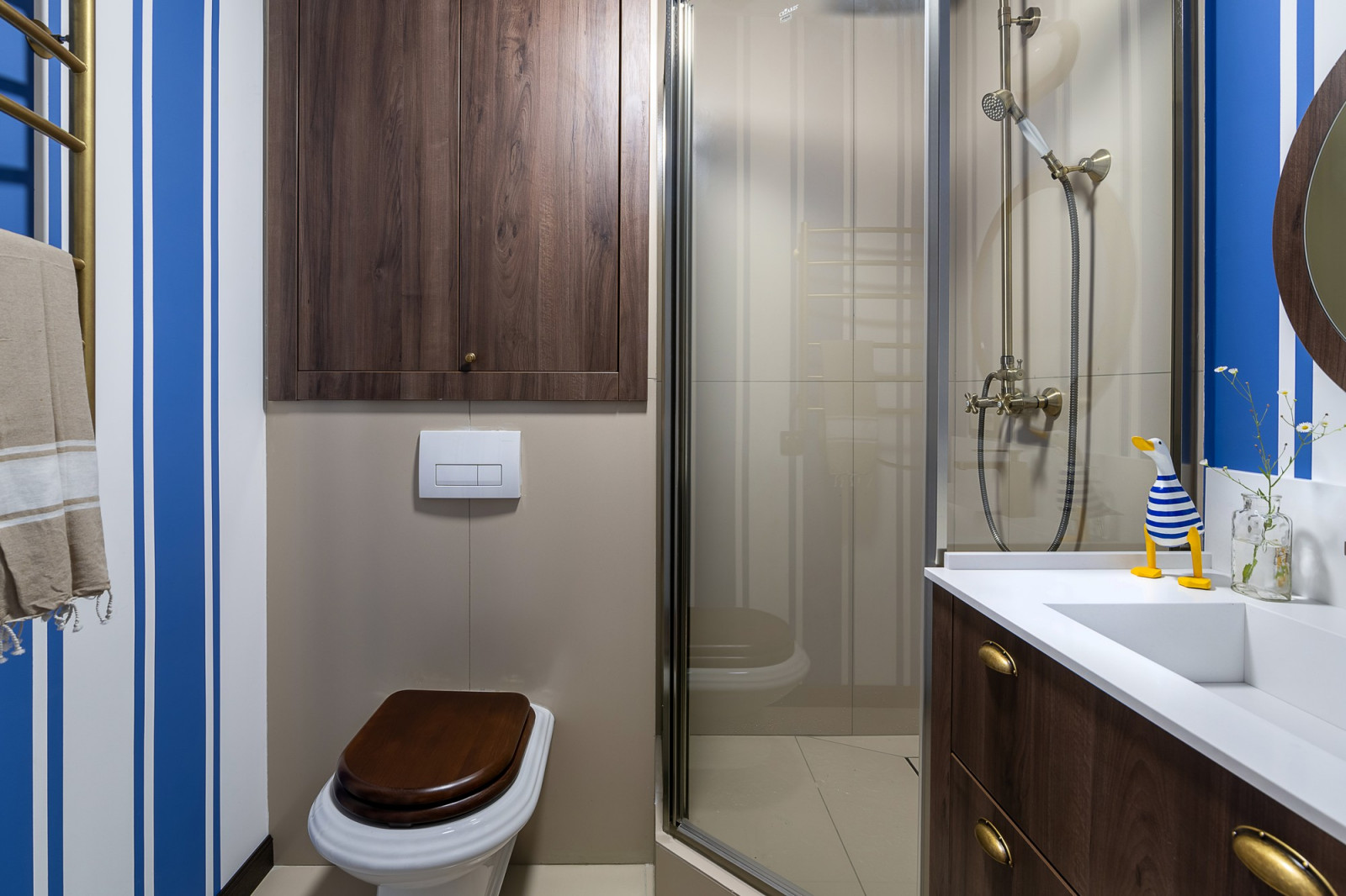 Реализованный дизайн проект квартиры в ЖК "Морион"