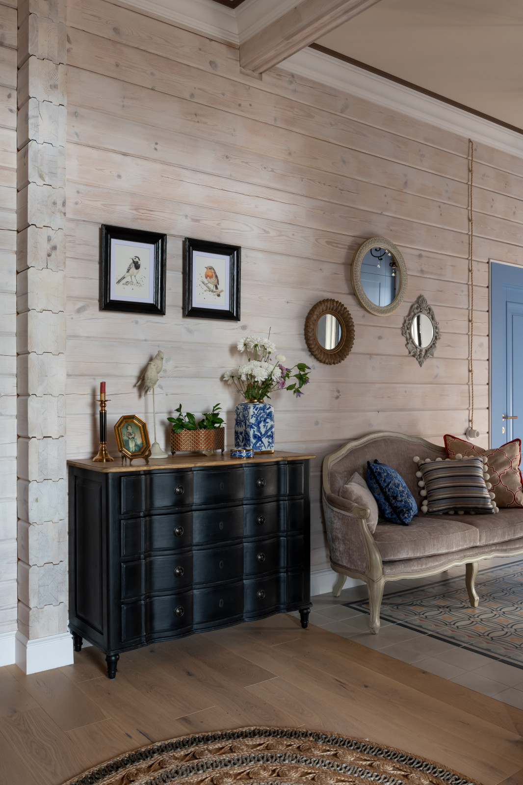 Интерьер деревянного дома