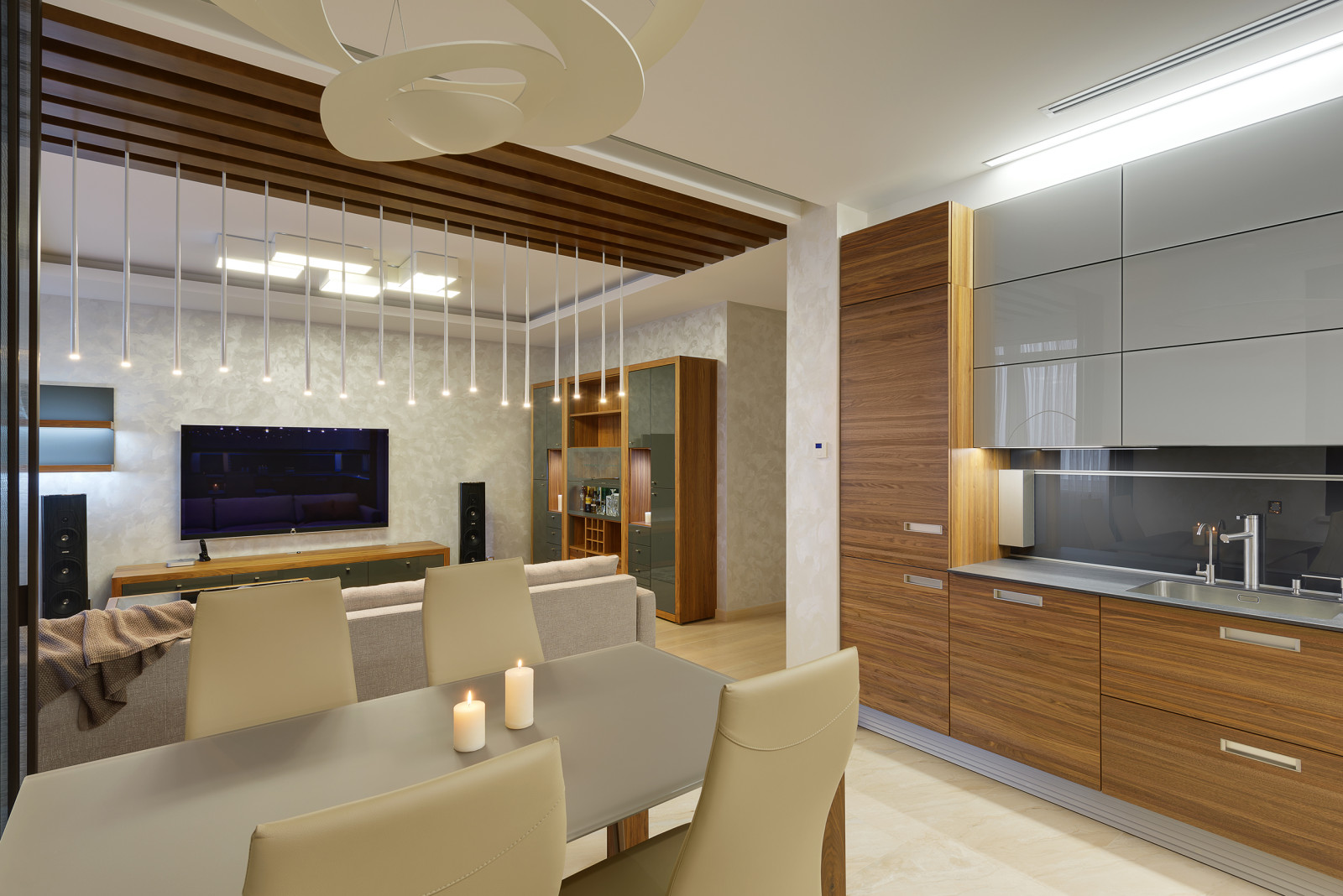 Минималистичный дизайн кухни