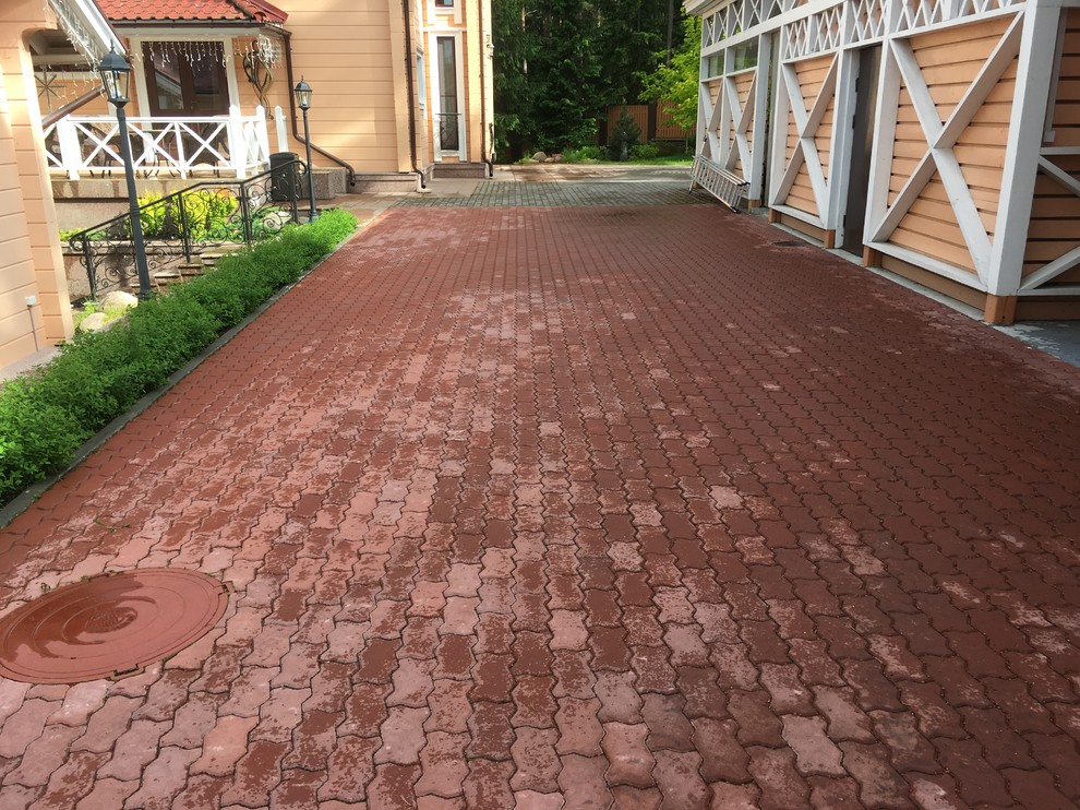 Устройство плиточного мощения