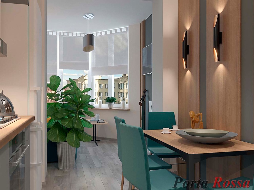 Apartment in Contemporary style (33,8 sq.m)