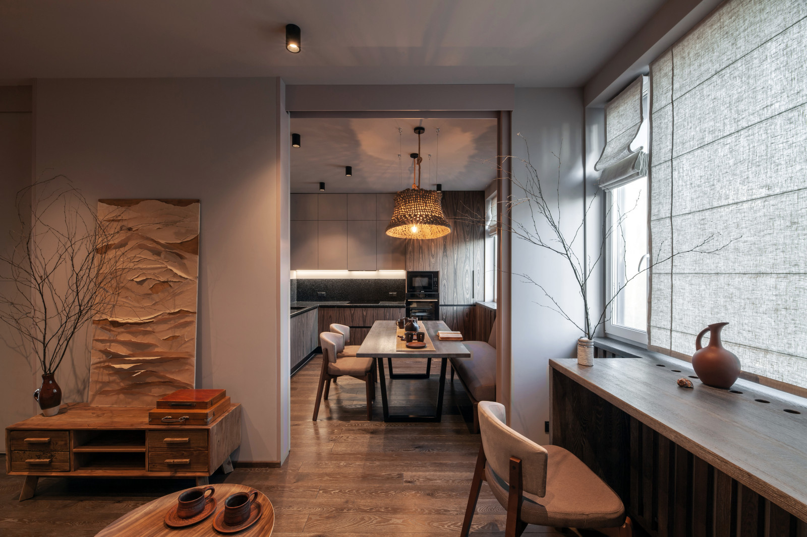 Houzz тур: Квартира с духом Японии и спецперегородками