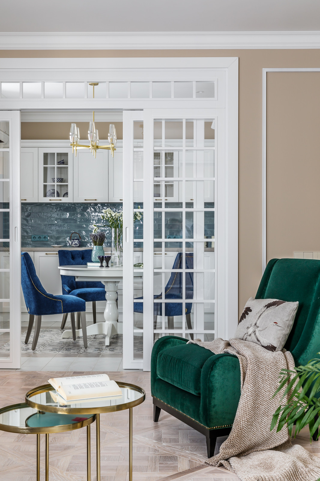 Обложка проекта: Фото реализованного проекта - Квартира для мамы.