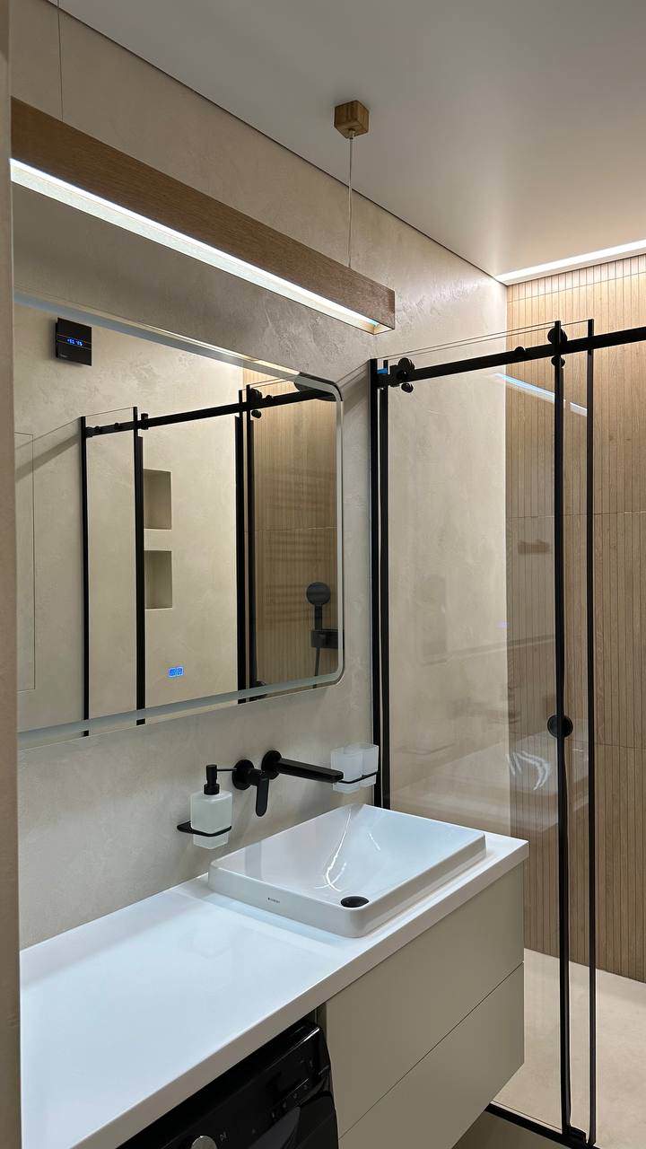 Обложка проекта: Микробетон в санузле