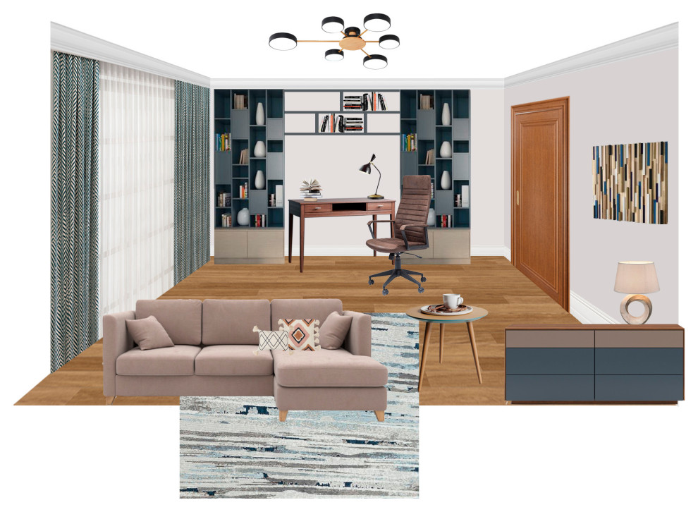 Кабинет коллаж