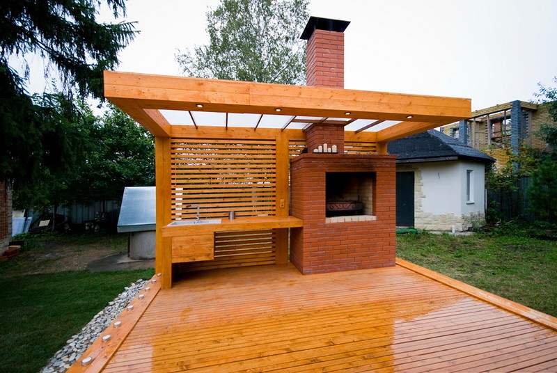 Беседка-яхта