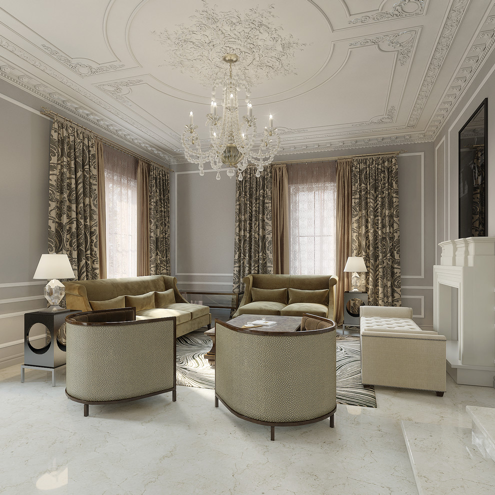 Проект загородного дома Ар-деко