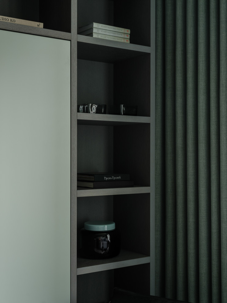 Полки в гостиной