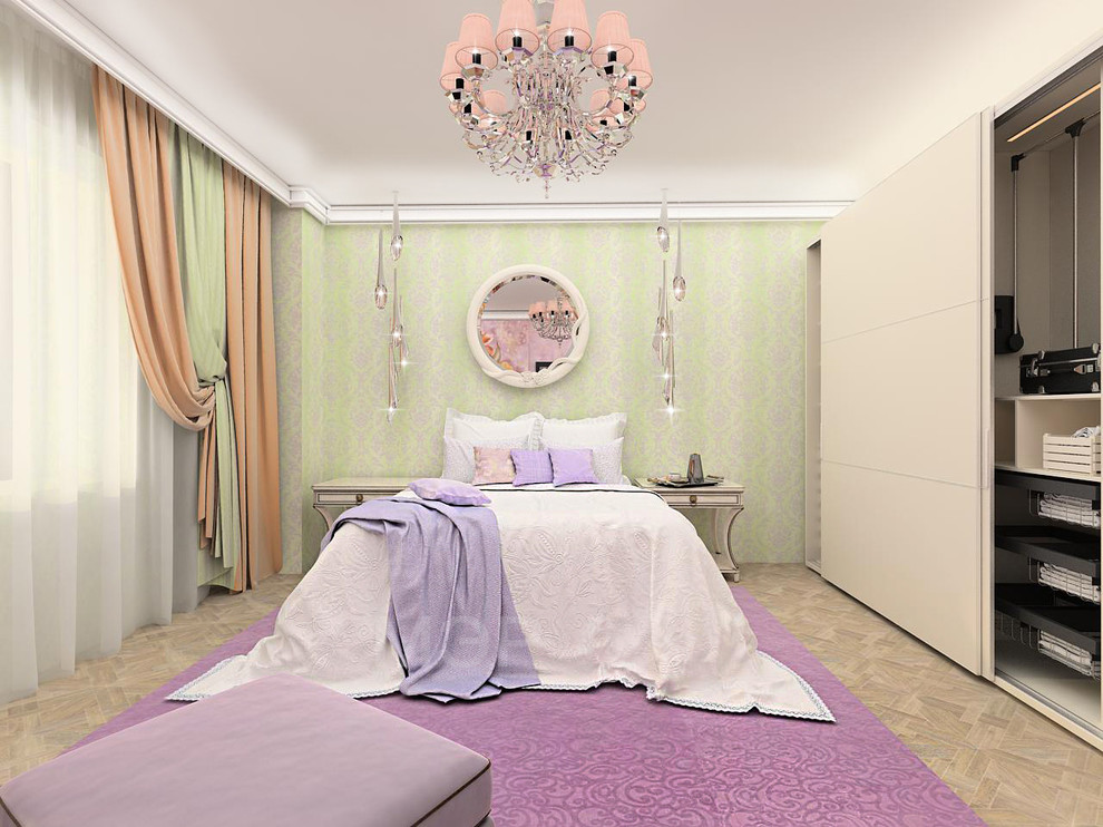 Обложка проекта: ЖК «Ньютон» гостевая спальня для мамы вариан 1