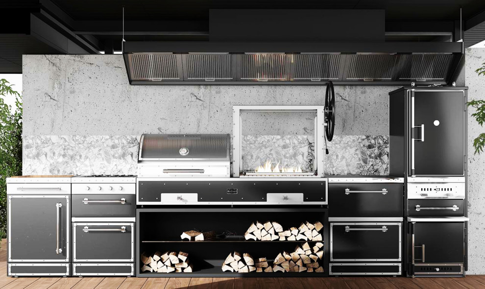 Красная Поляна. Открытая кухня в частном доме.