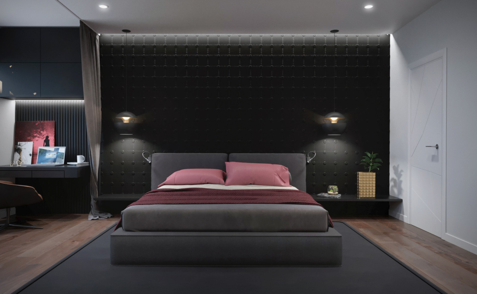 Черно белый дизайн