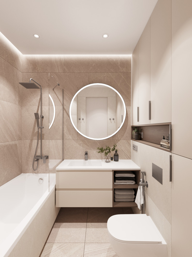 Дизайн проект - Квартира 80 м2 для многодетной семьи с двумя детскими комнатами