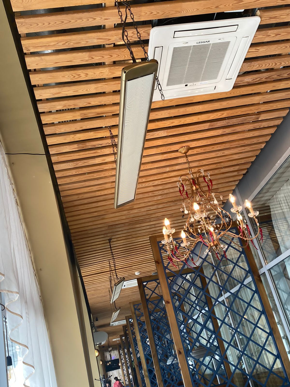 Кондиционер в ресторан "Ферма"