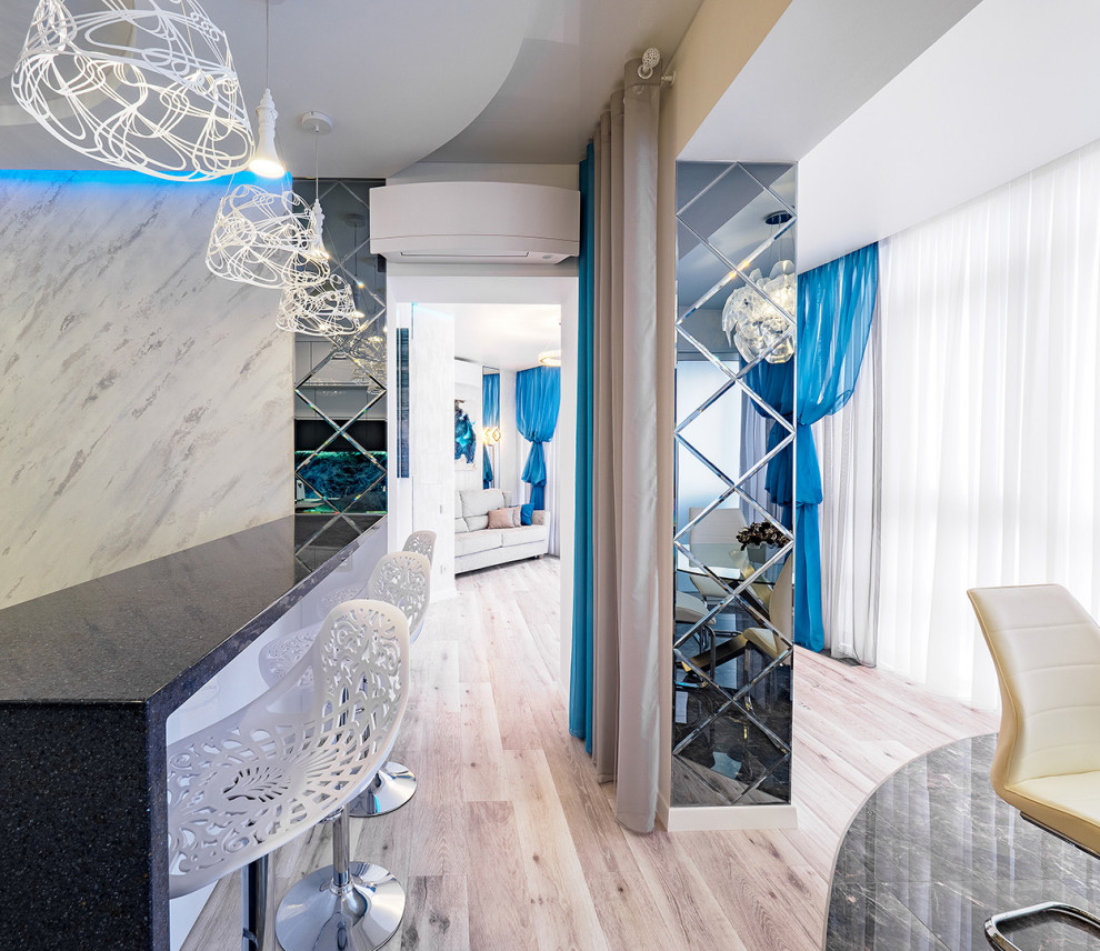 Дизайнерский ремонт квартиры-новостройки на Приморском проспекте