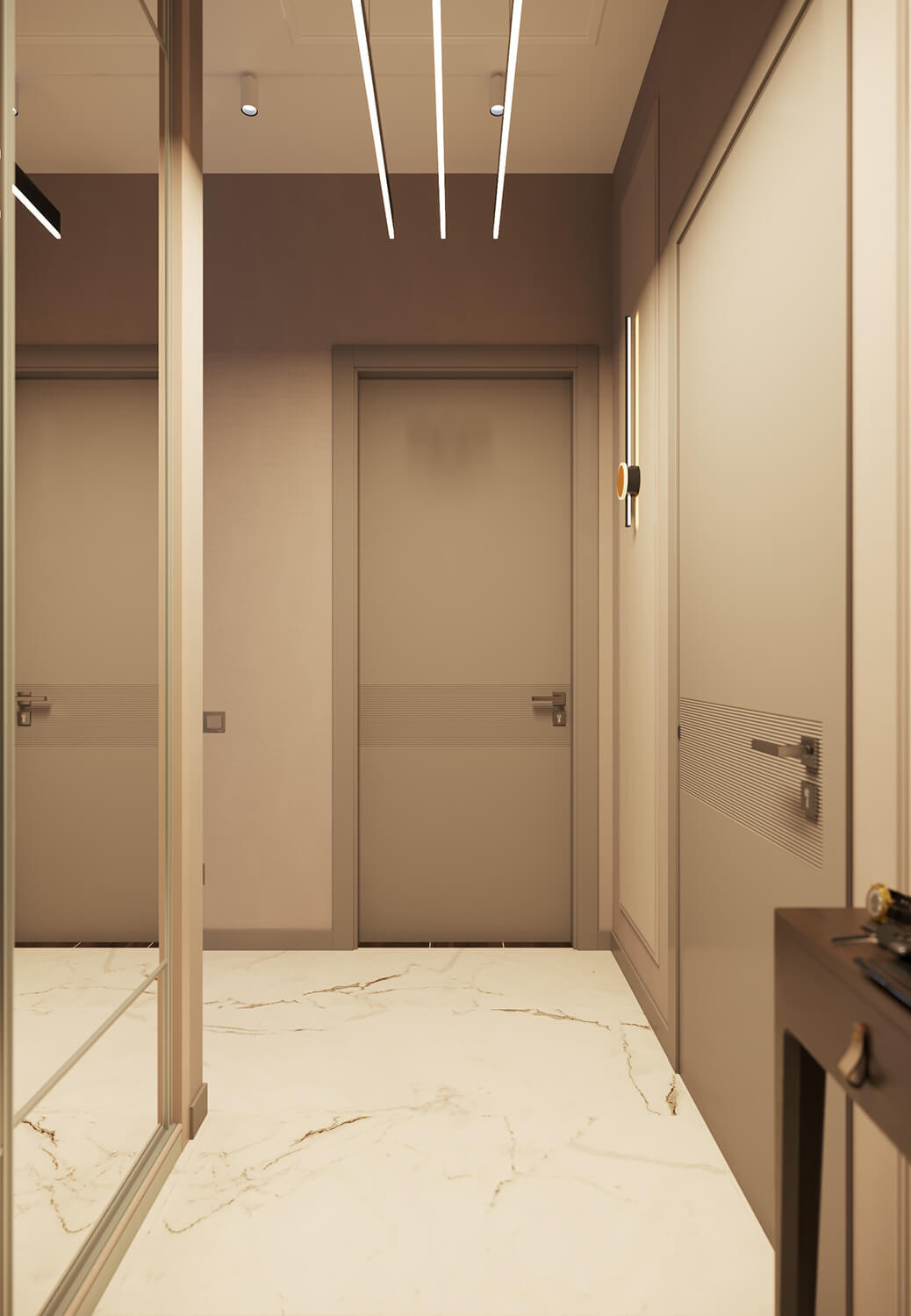 Дизайн интерьера квартиры. Walnut studio