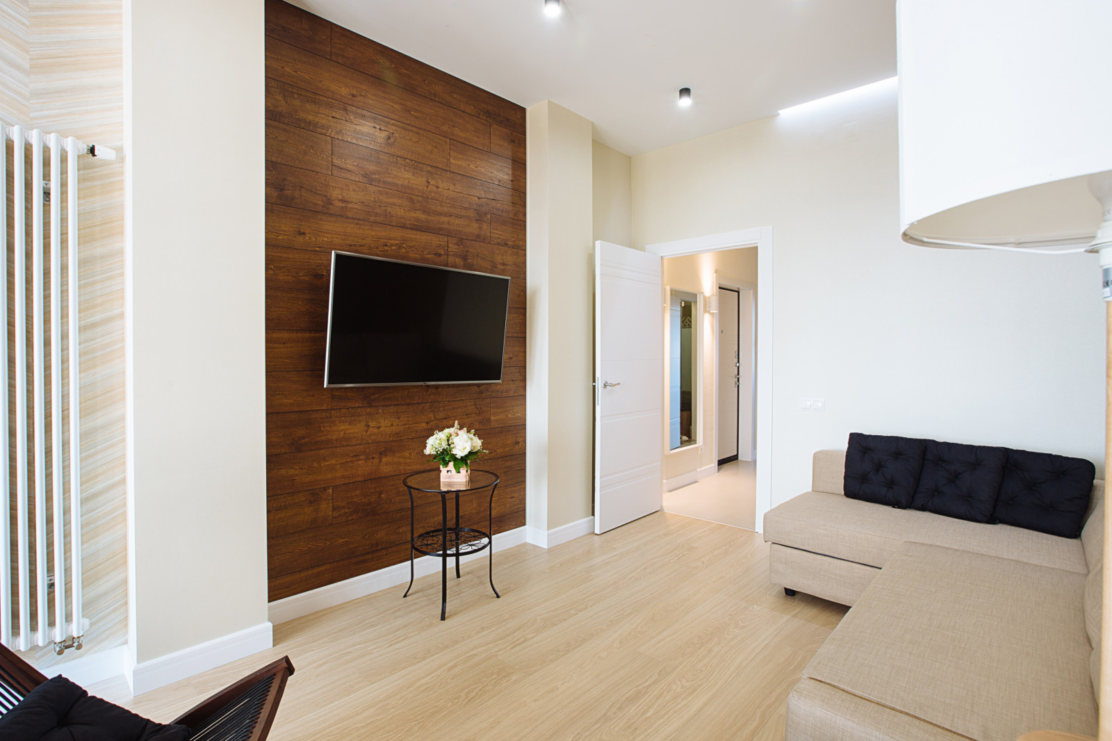 Однокомнатная квартира в современном стиле с шикарным видом на море в Геленджике