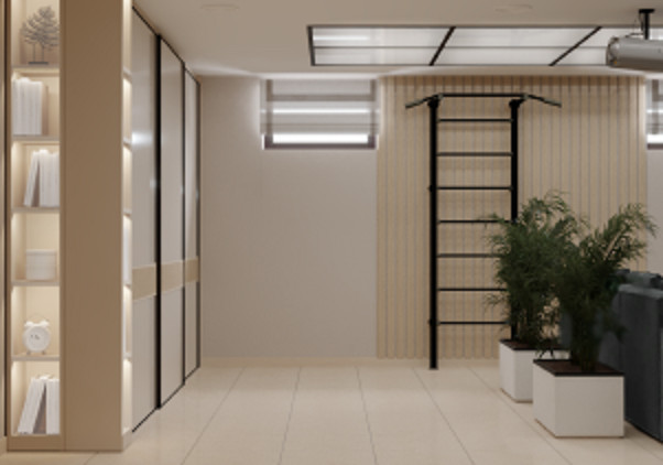 Дизайн проект загородного дома - 1 этаж