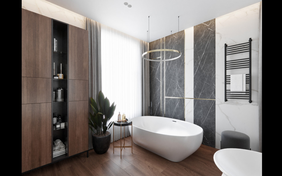 Проект загородного дома в современном стиле