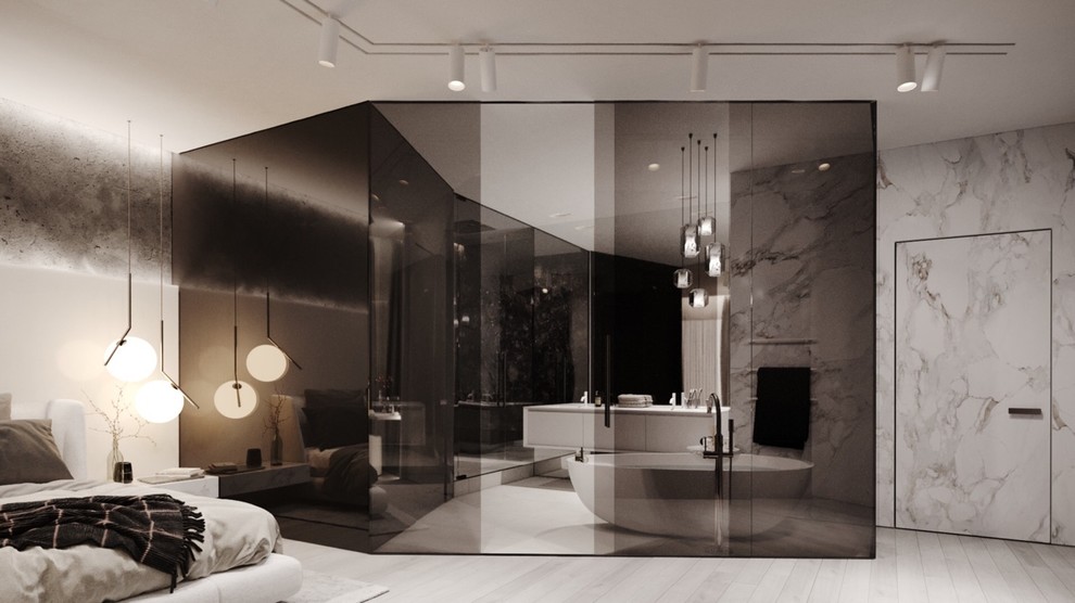 Дизайн-проект пентхауса в г. Москве 225 кв.м.